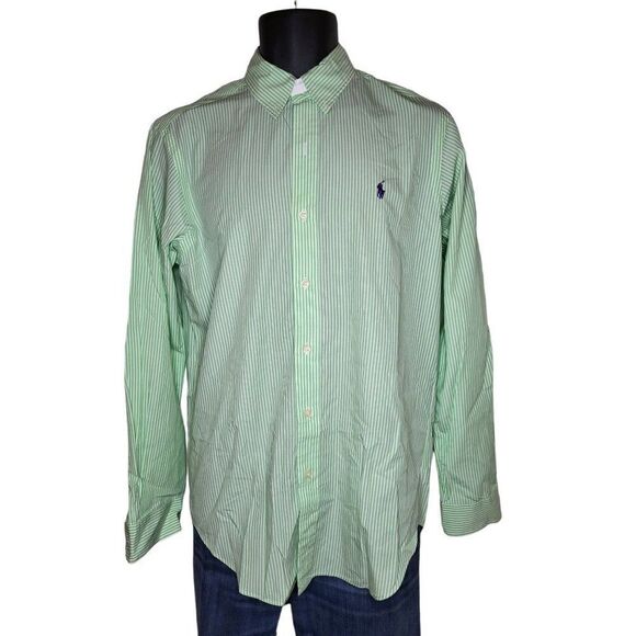 Ralph Lauren Classic Fit Button Ups 3 Pair Sz S‎ Shirts Men Long Sleeve - Picture 1 of 9